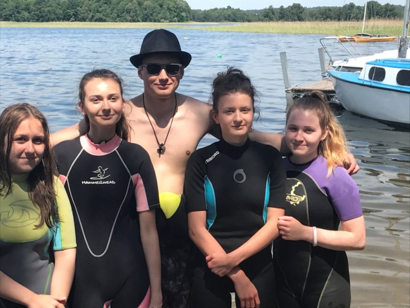 Obóz letni w Kretowinach